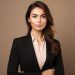 portrait-of-beautiful-young-woman-with-happy-and-confident-face-on-studio-background-business-concept-ai-generated-free-photo